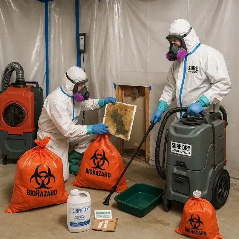 Contaminated Water Handling Protocols process in Palos Park, IL