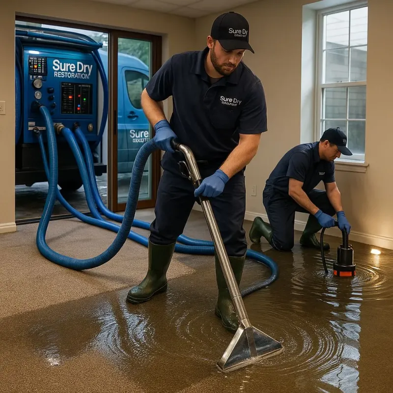 Water Extraction and Removal process in Palos Park, IL